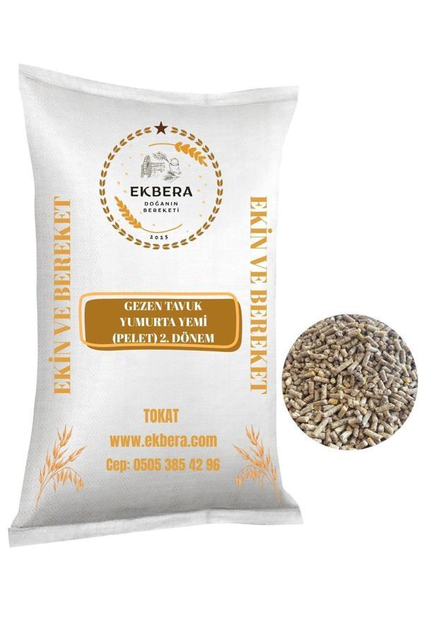 Ekbera Gezen Tavuk Yumurta Yemi (Pelet) - 2. Dönem - Tüm Kanatlılar İçin Uygun - 1 Kg - Image 1