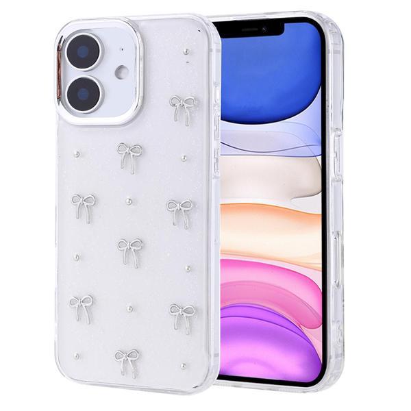 iPhone 11 Uyumlu Kamera Korumalı Kiraz-Fiyonk Figürlü Silikon Kapak - Image 1