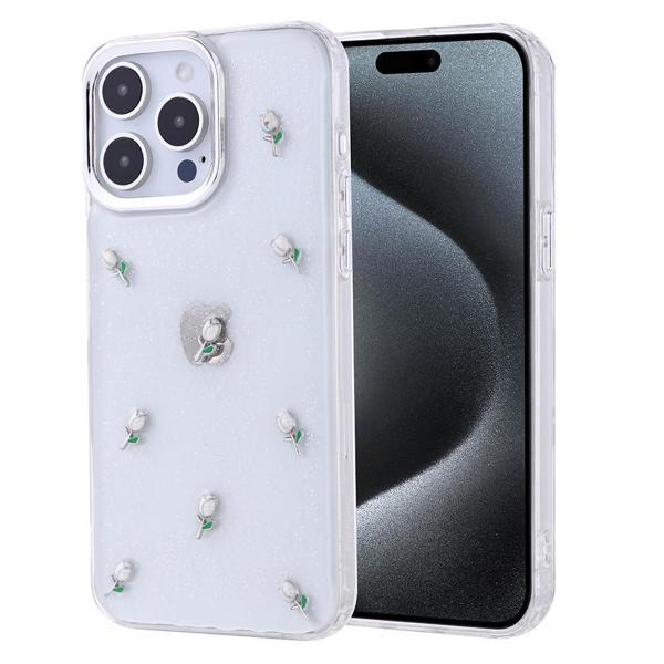 iPhone 14 Pro Max Uyumlu Kamera Korumalı Kiraz-Fiyonk Figürlü Silikon Kapak - Image 1
