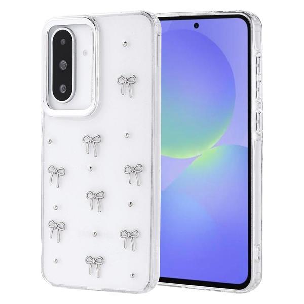 Samsung Galaxy A36 Uyumlu Kamera Korumalı Kiraz-Fiyonk Figürlü Silikon Kapak - Image 1