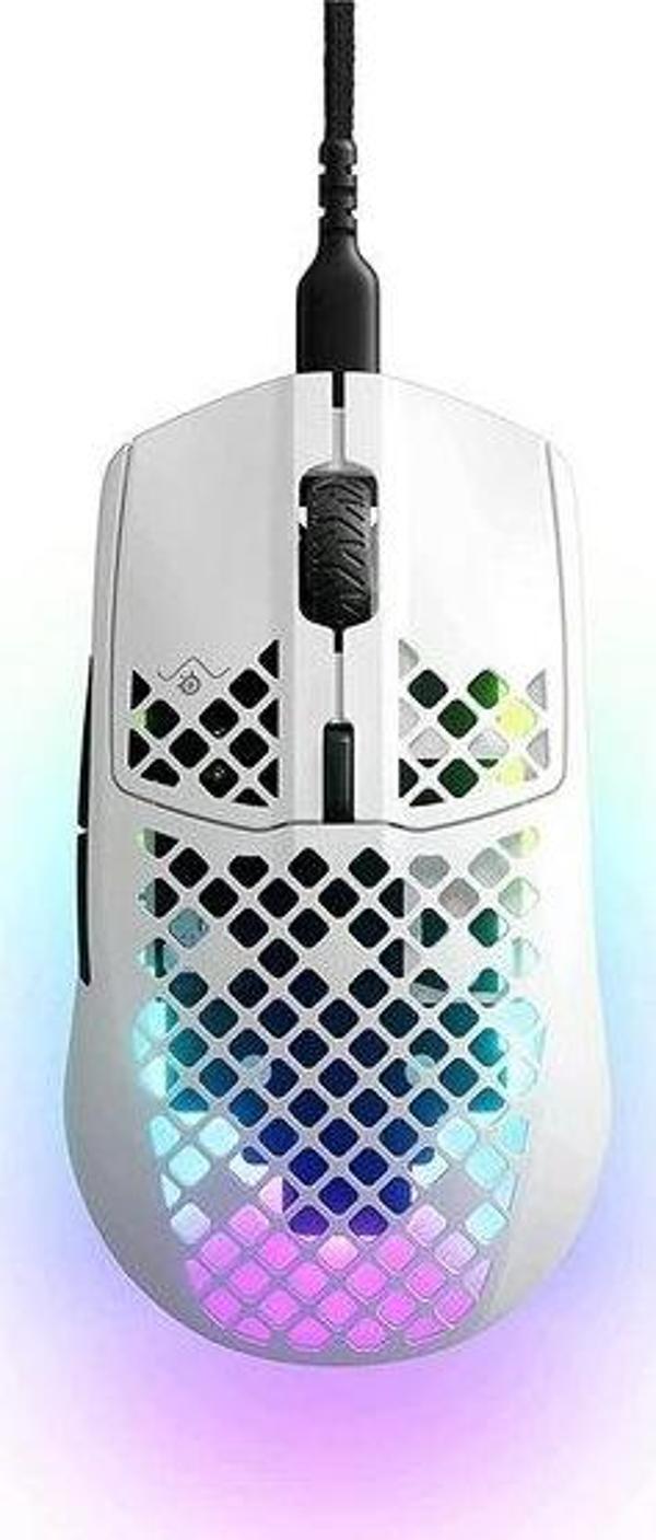 Steelseries Aerox 3 2022 Rgb Kablolu Beyaz Gaming Mouse - Image 1