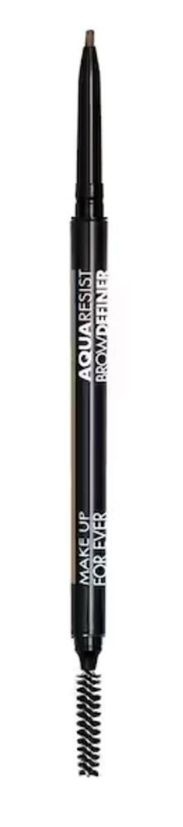  MAKE UP FOR EVER Aqua Resist Brow Definer Medium Brown- Kaş Kalemi  - Image 1