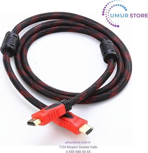 1.5 mt Örgü HDMI Kablosu - Image 1