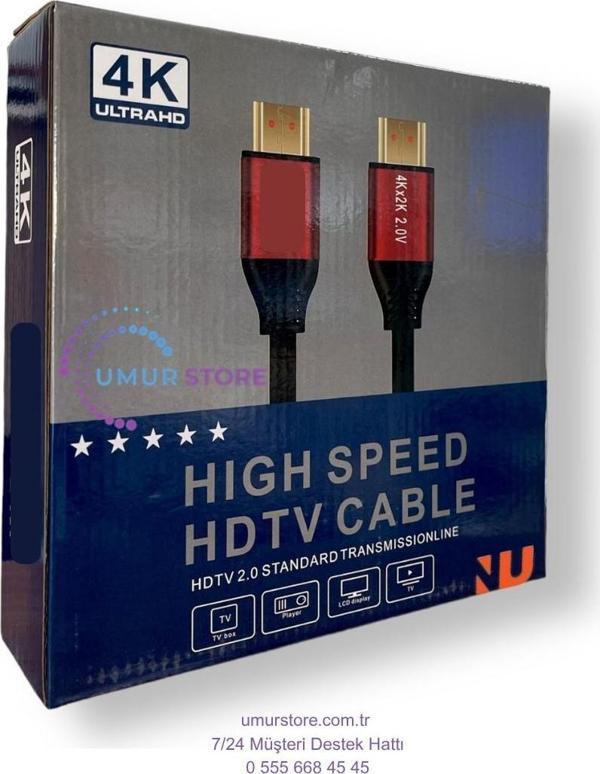 4K Hdmi Kablo 2.0 Hızlı 3D Altın Uçlu - 1,5 Metre - Image 1