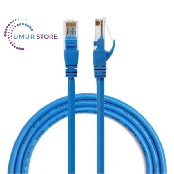 Cat6 Ethernet Kablosu Modem Internet Lan RJ45 Patch 15 Metre - Image 1