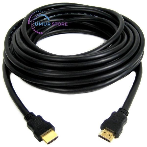 UHD 4K Ağ Destekli Altın Uçlu V 1.4B 5 Metre HDMI Kablo CPS50 - Image 1