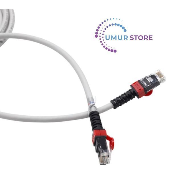 Cat6 Utp Lsoh 0,50 mt Gri Patch Cord ( 5'li Paket ) - Image 1