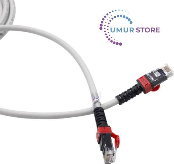 Cat6 Utp Lsoh 0,50 mt Gri Patch Cord ( 5'li Paket ) - Image 1