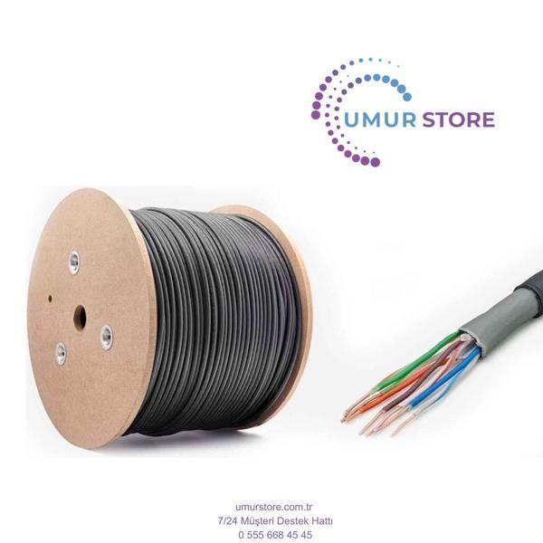 Cat6 Kablo 305MT 24AWG 0.51MM Dış Mekan - Image 1