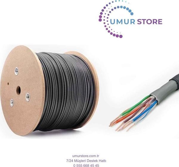 Cat6 Kablo 305MT 24AWG 0.51MM Dış Mekan - Image 1