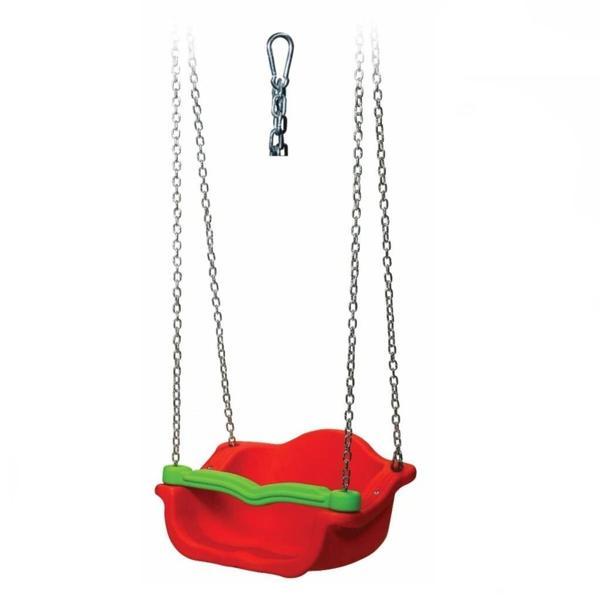 Nessiworld  King Kids Zincirli Salıncak Kırmızı - Image 1