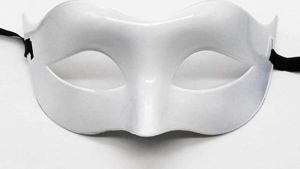 Nessiworld   Beyaz Renk Masquerade Kostüm Partisi Venedik Balo Maskesi - Image 1