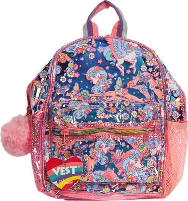 Nessiworld  Vest Şeffaf Hologramlı Unicorn Sırt Çantası - Image 1