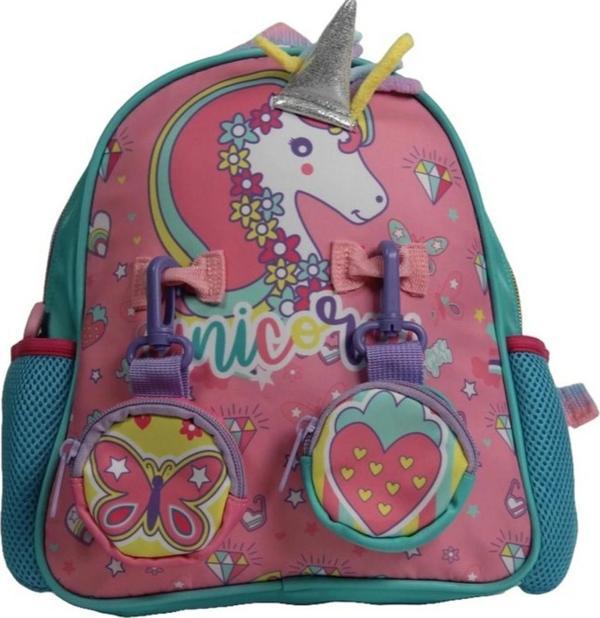 Nessiworld  Vest Unicorn Pembe Turkuaz Mini Sırt Çantası - Image 1