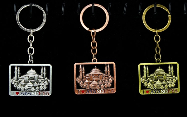 Metal Ayasofya Anahtarlık Alk2200 - Image 1