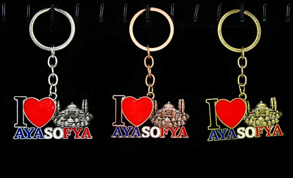 Metal Ayasofya Anahtarlık Alk2199 - Image 1