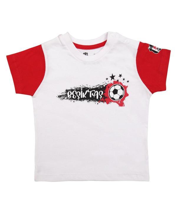 Beşiktaş Orijinal Beyaz Bebek T-Shirt - Image 1