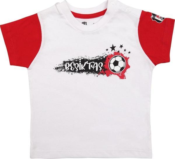 Beşiktaş Orijinal Beyaz Bebek T-Shirt - Image 1