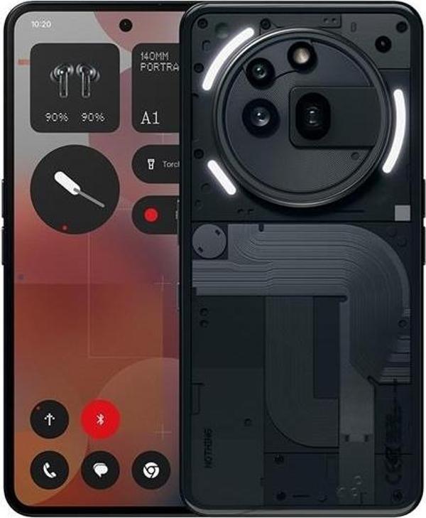 Nothing Phone (3a) Pro 12GB Ram 256GB Siyah (Nothing Türkiye Garantili) - Image 1