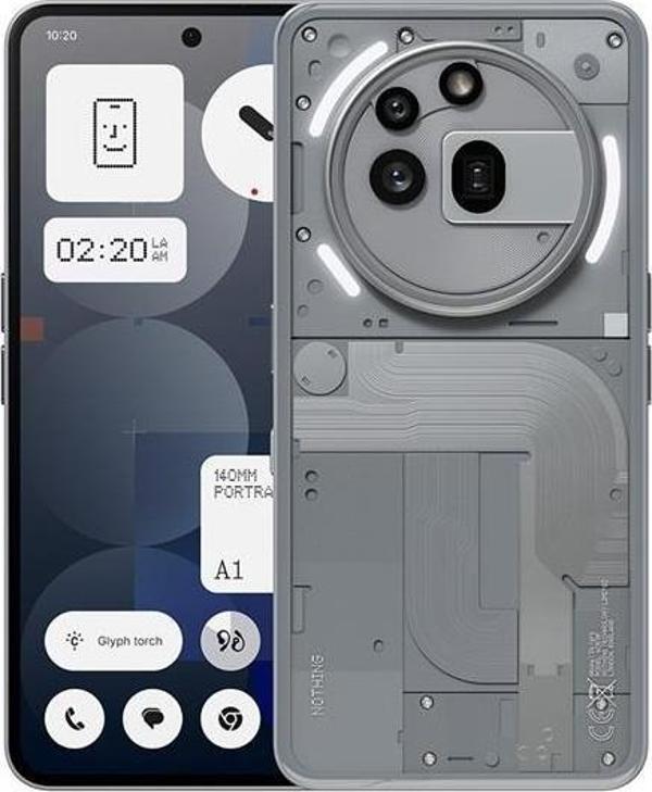 Nothing Phone (3a) Pro 12GB Ram 256GB Gri (Nothing Türkiye Garantili) - Image 1
