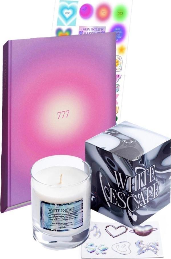 Mypath 777 Ajanda & White Escape Mum Seti - Image 1