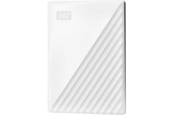 WD My Passport 6TB 2.5 inc USB 3.2 Beyaz Taşınabilir Disk WDBR9S0060BWT-WESN - Image 1