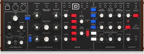BEHRINGER MODEL D Analog Synthesizer - Image 1