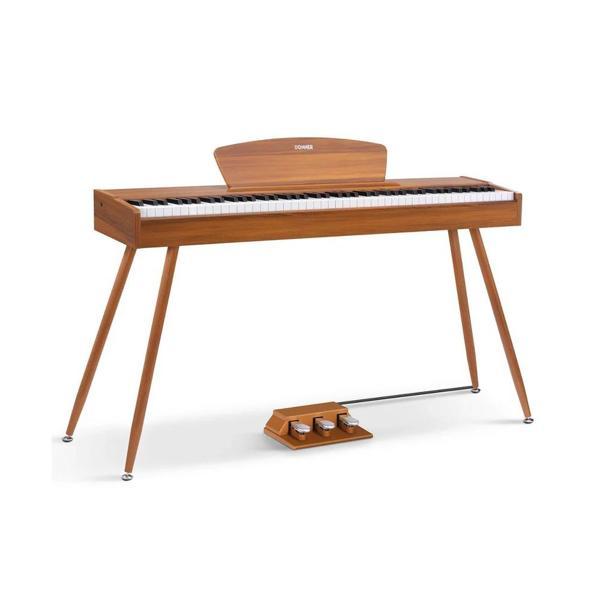Donner DDP-80 Wooden Style Upright Dijital Piyano - Image 1
