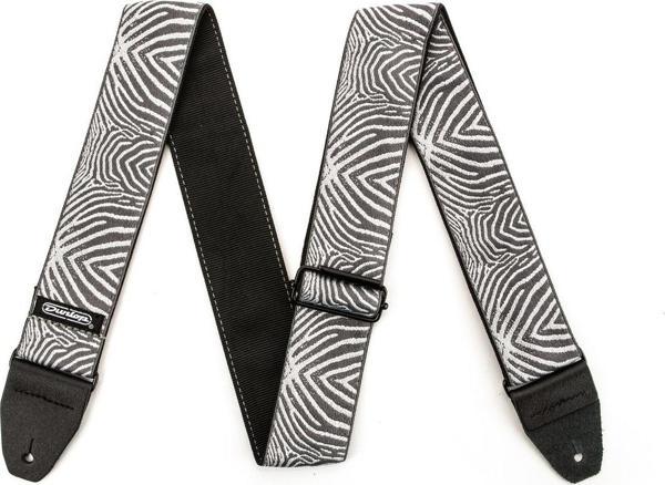 Jim Dunlop D6722 Jacquard Zebra Cadabra Gitar Askısı - Image 1