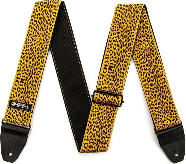 Jim Dunlop D6725 Jacquard Leopardskin Gitar Askısı - Image 1