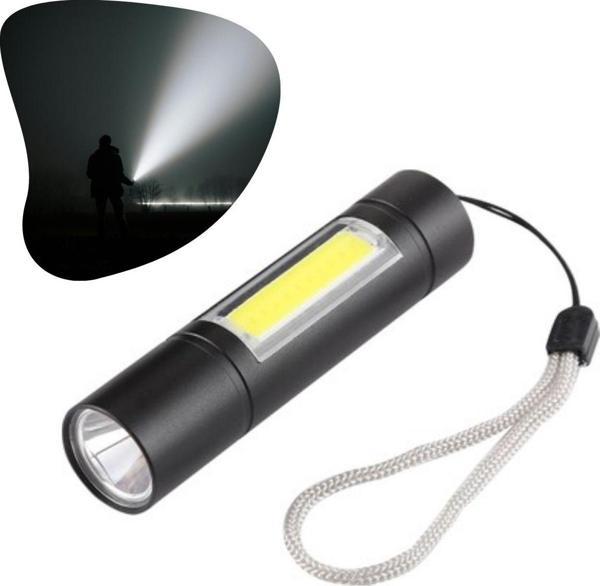 BUFFER® Solar Kutulu Mini El Feneri – Taşınabilir LED Kamp ve Acil Durum El Lambası - Image 1