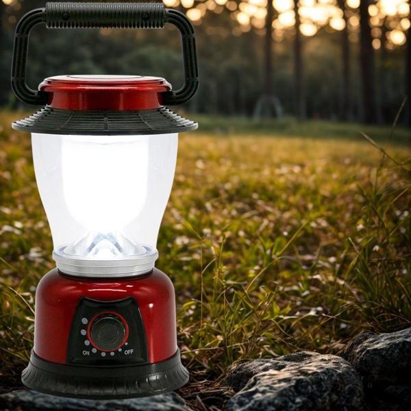 BUFFER®  Ledli Kamp Lambası Pilli Ayarlı LED Işıldak Aydınlatma - Image 1