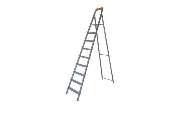 8+1 Basamaklı Galvanizli Profil Merdiven - Ev - Bahçe - İş Yeri İçin Dayanıklı - Image 1