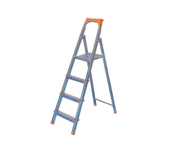 3+1 Basamaklı Galvanizli Profil Merdiven - Ev - Bahçe - İş Yeri İçin Dayanıklı - Image 1