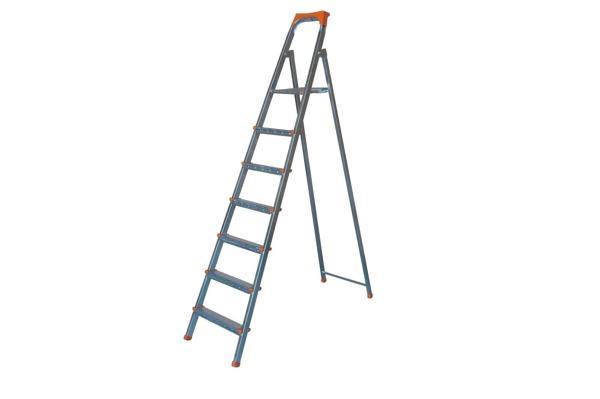 6+1 Basamaklı Galvanizli Profil Merdiven - Ev - Bahçe - İş Yeri İçin Dayanıklı - Image 1