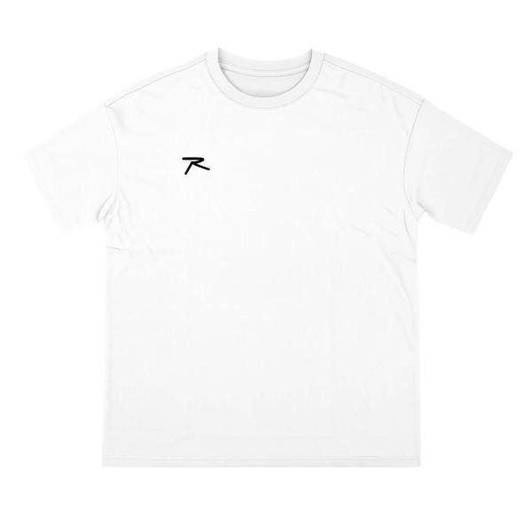 %100 Pamuk Oversize Basic T-Shirt LATUS BEYAZ - Image 1