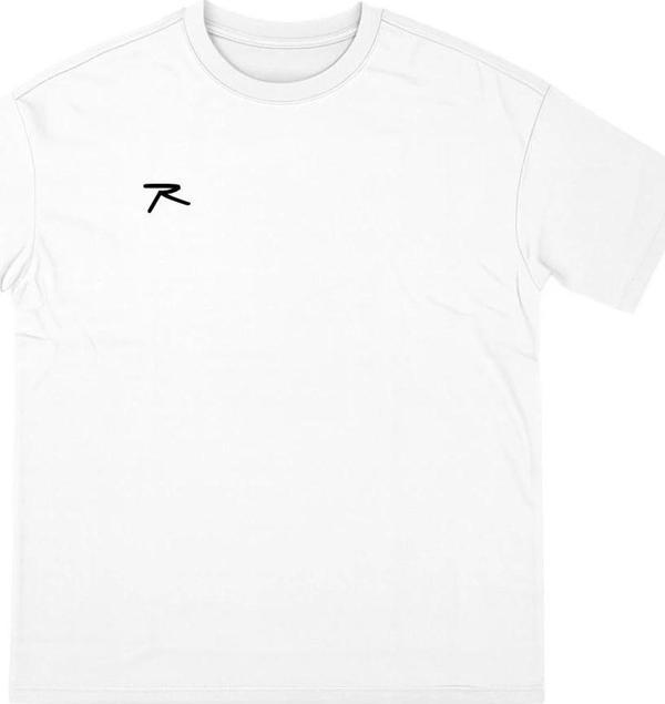 %100 Pamuk Oversize Basic T-Shirt LATUS BEYAZ - Image 1