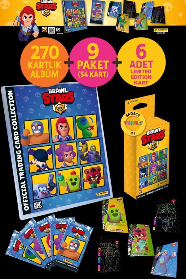 Brawl Stars Panini Resmi Başlangıç Seti ve Özel Seri Kart Kutusu MEGA SET!... - Image 1