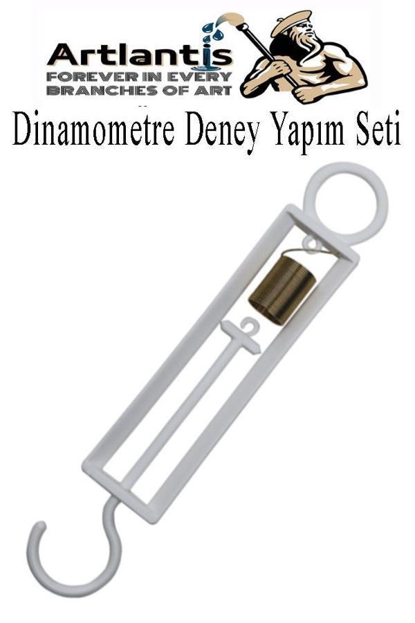 Dinamometre Deney Yapım Seti 1 Adet Deney Proje Tasarım İçin Dinomometre Modeli Deney Malzemesi Okul Sınıf - Image 1