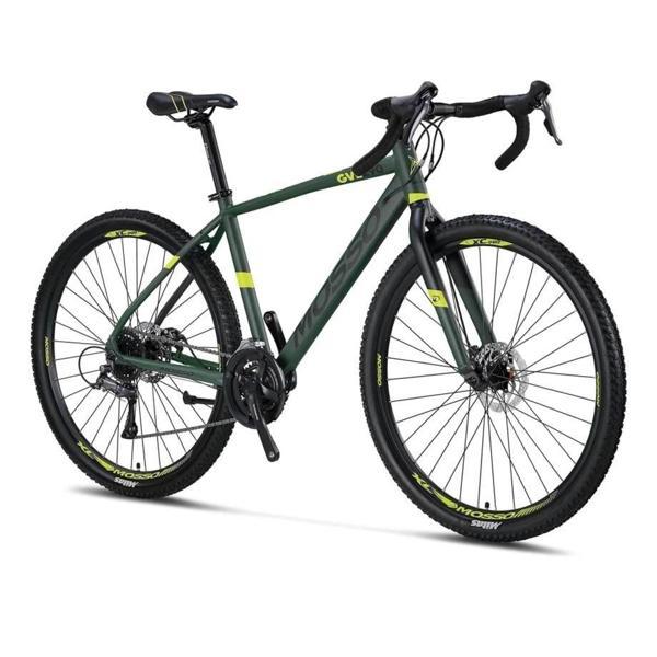 MOSSO GVL290 CLARIS ERKEK YARIŞ BİSİKLETİ 482H MD 29 JANT 16 VİTES HAKİ LIME - Image 1