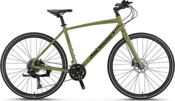MOSSO LEGARDA-PRO-X18-MDM ERKEK ŞEHİR BİSİKLETİ 460H HD 28 JANT 18 VİTES YEŞİL SİYAH - Image 1