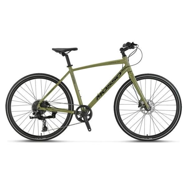 MOSSO LEGARDA-PRO-X10-MDM ERKEK ŞEHİR BİSİKLETİ 510H HD 28 JANT 10 VİTES YEŞİL SİYAH - Image 1