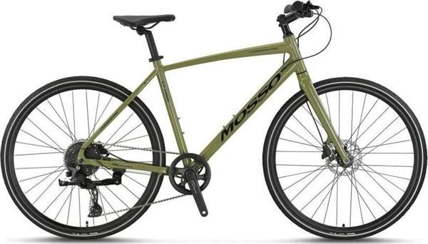 MOSSO LEGARDA-PRO-X10-MDM ERKEK ŞEHİR BİSİKLETİ 510H HD 28 JANT 10 VİTES YEŞİL SİYAH - Image 1