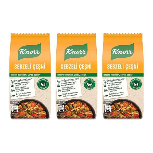 Knorr Sebzeli Çeşni 65 Gr x 3 Adet - Image 1