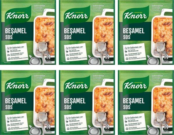 Knorr Beşamel Sos 70 Gr x 6 Adet - Image 1