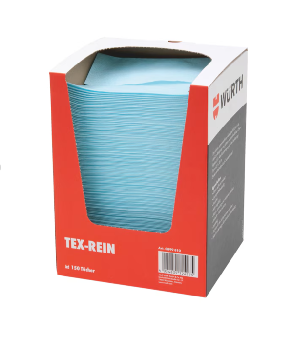 Tex-Rein temizlik bezi TEMİZLEME BEZİ-27X38CM-150ADET-TURKUAZ - Image 1