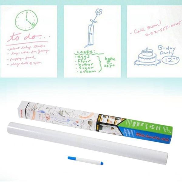 BUFFER® Silinebilir Kalemli Sticker  Duvara Yapışabilen Yazı Tahtası 60x100 cm - Image 1