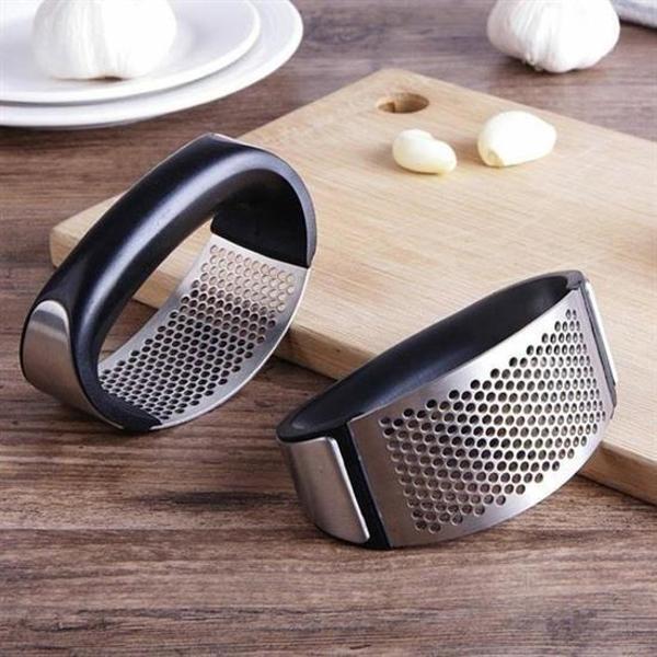 BUFFER® Yeni Sarımsak Ezici Paslanmaz Çelik Garlic Press - Image 1