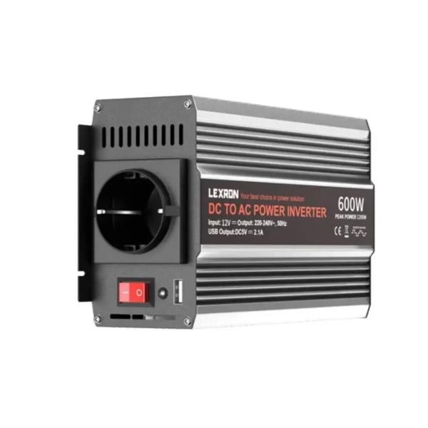 Lexron 600W 12V Modifiye Sinüs İnverter - Image 1