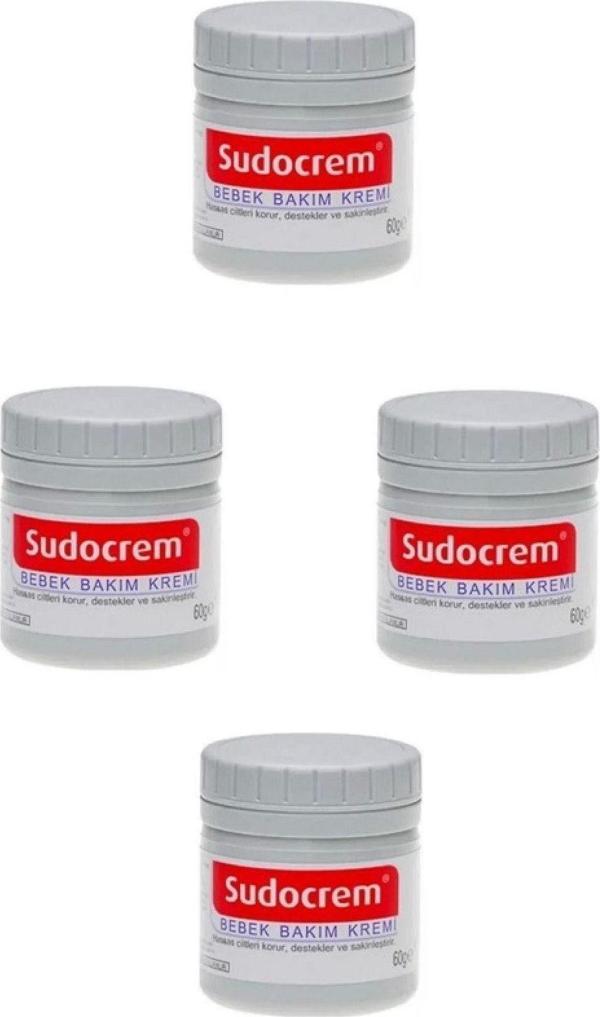 Sudocrem Bebek Bakım Kremi 60 gr 4 Adet - Image 1